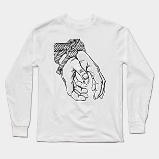 tied hands Long Sleeve T-Shirt